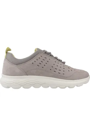 Geox Femme, Chaussures, Gris, Taille: 37 EU Baskets Spherica Style