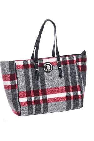 U.S. Polo Assn. Femme, Sacs, Multicolore, Taille: ONE Size Sac Shopper Synthétique avec Fermeture à Glissière