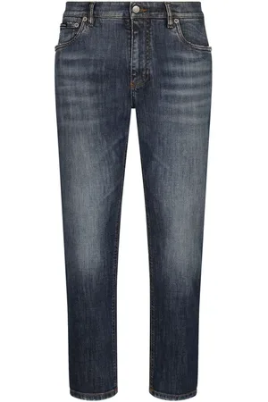 Dolce & Gabbana Homme, Jeans, Bleu, Taille: L Jeans en Denim Élégants pour Homme