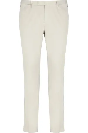 PT Torino Homme, Pantalons, Gris, Taille: M Pantalon Skinny en Coton Gris