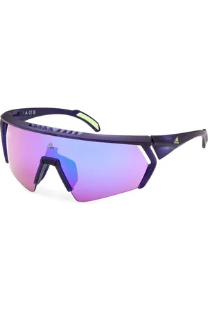 adidas Unisex, Accessoires, Bleu, Taille: ONE Size Lunettes de soleil bleu/violet mat