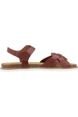 Geox Femme, Chaussures, Brun, Taille: 41 EU Leuca Sandales Plates