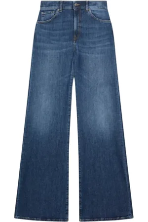 Dondup Femme, Jeans, Bleu, Taille: W29 Jean Large en Denim Bleu