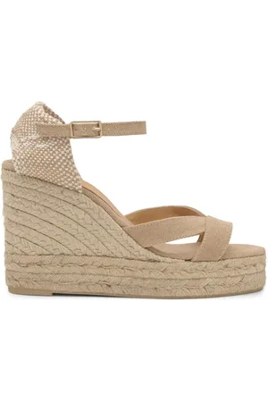 Castaner Femme, Chaussures, , Taille: 39 EU Sandales Compensées DE 11 CM