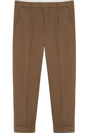 Brooks Brothers Homme, Pantalons, Vert, Taille: W33 Chinos en coton stretch kaki