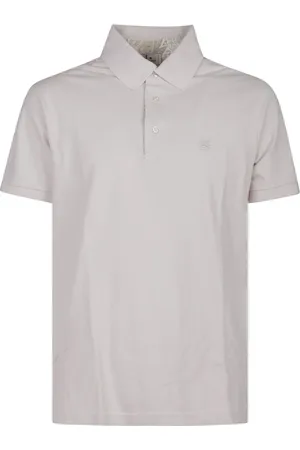 Etro Homme, Tops, Blanc, Taille: XL Polo Imprimé avec Manches Courtes