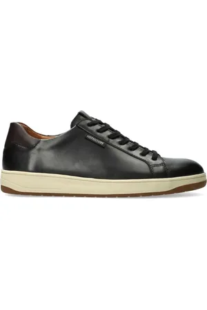 Mephisto Homme, Chaussures, Noir, Taille: 43 EU Baskets à lacets noire pour homme