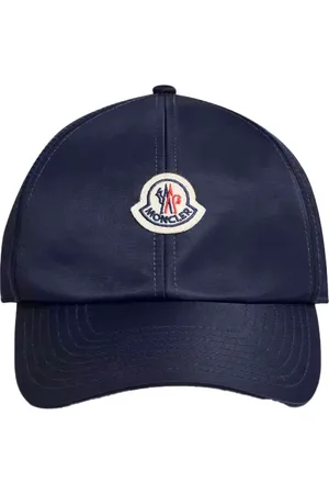 Moncler Femme, Accessoires, Bleu, Taille: ONE Size Casquette de baseball en satin