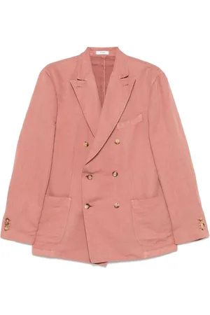 Boglioli Homme, Vestes, Rose, Taille: L Veste Rose avec Boutons et Poches