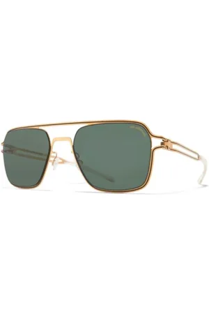 MYKITA Unisex, Accessoires, Jaune, Taille: ONE Size Collection de lunettes de soleil élégantes