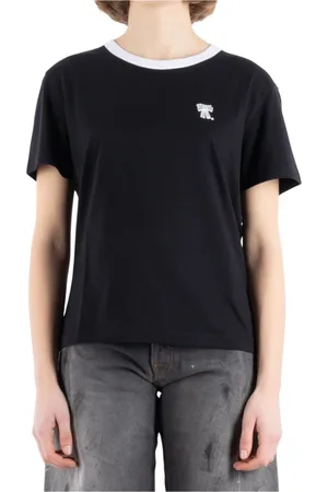 Acne Studios Femme, Tops, Noir, Taille: 40 FR T-shirt noir Cl0318
