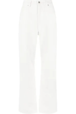 Axel Arigato Femme, Jeans, Blanc, Taille: W25 Sly Mid-Rise Jeans