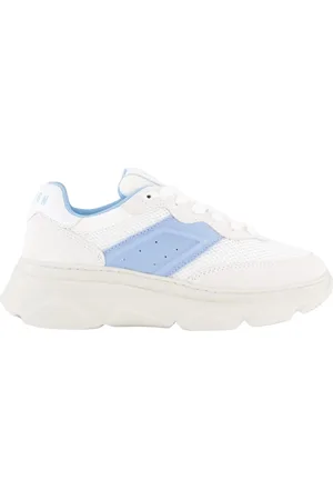 &Copenhagen Femme, Chaussures, Blanc, Taille: 40 EU Baskets Blanc/Bleu Modèle Élégant