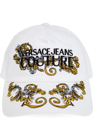 VERSACE Femme, Accessoires, Blanc, Taille: ONE Size Casquette de baseball