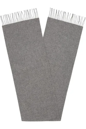 Brooks Brothers Homme, Accessoires, Gris, Taille: ONE Size Écharpe en cachemire