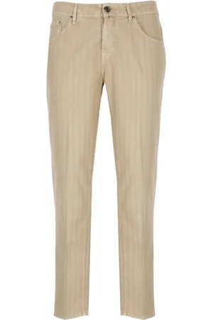 Jacob Cohen Homme, Jeans, , Taille: W35 Jean en Coton avec Patch Logo