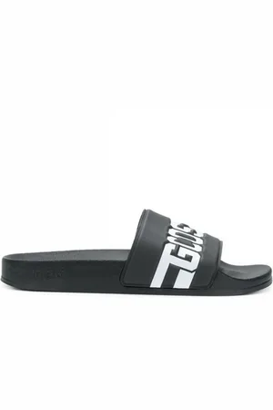 GCDS Homme, Chaussures, Noir, Taille: 43 EU Tongs