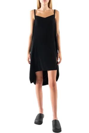 Maison Margiela Femme, Robes, Noir, Taille: 36 FR Robe Courte de Jour à Encolure Carrée