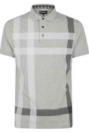 Barbour Homme, Tops, Blanc, Taille: M Polo Midlayers élégants pour Homme