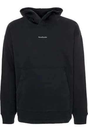 Acne Studios Homme, Sweatshirts et sweats à capuche, Noir, Taille: S Franklin H Stamp Sweat à capuche