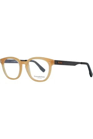 Ermenegildo Zegna Homme, Accessoires, , Taille: ONE Size Montures Optiques Élégantes en Métal et Plastique