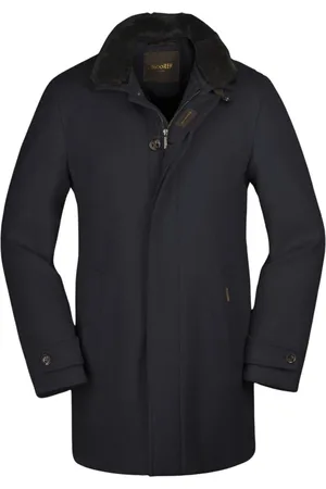 MOORER Homme, Manteaux, Bleu, Taille: XL Trivor-Bab