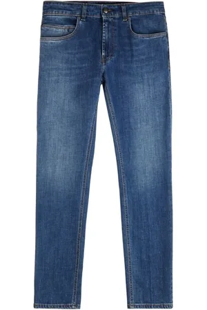 FAY Homme, Jeans, Bleu, Taille: W33 Jean Slim-Fit Stretch Bleu