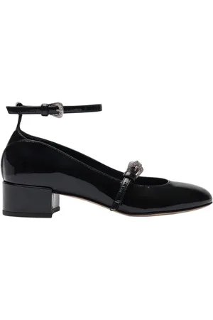 Scarosso Femme, Chaussures, Noir, Taille: 40 EU Escarpins Mary Jane en cuir verni noir