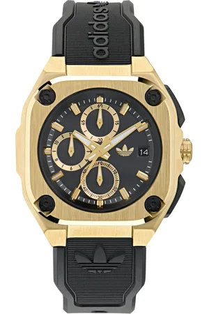 adidas Unisex, Accessoires, Jaune, Taille: ONE Size Montre Chrono City Tech Three