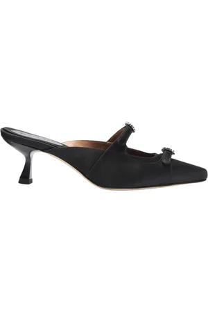 Scarosso Femme, Chaussures, Noir, Taille: 37 1/2 EU Mules à Talons Élégantes Liz