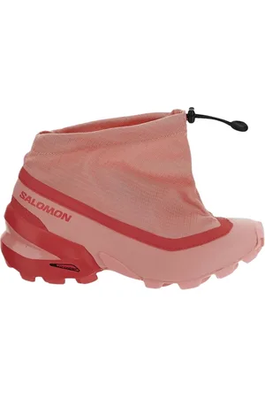 Maison Margiela Femme, Chaussures, Rose, Taille: 38 EU Baskets Basses Croisées en Tissu Synthétique