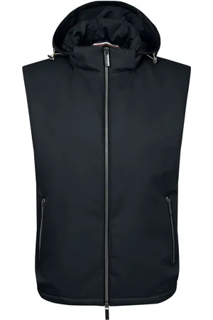 Bugatti Homme, Vestes, Bleu, Taille: 2XL Bodywarmers élégants en Bleu Foncé