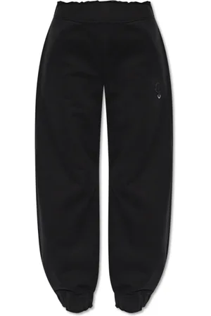 Moncler Femme, Pantalons, Noir, Taille: 36 FR Pantalon de jogging noir