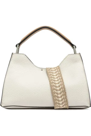 Gianni chiarini Femme, Sacs, Blanc, Taille: ONE Size Sabbia Nature Aurora Sac Élégant