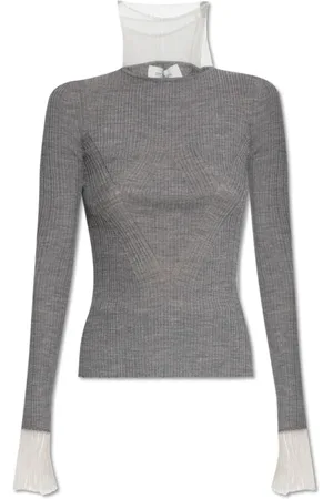 Sportmax Femme, Pulls, Gris, Taille: 38 FR Turtleneck Derris