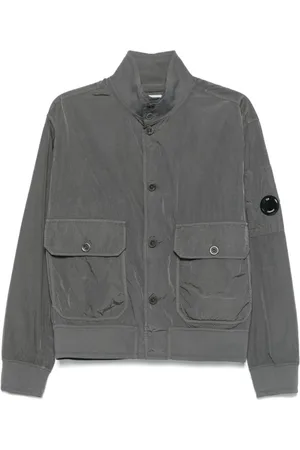 C.P. Company Homme, Vestes, Gris, Taille: L Veste Légère Grise pour Homme