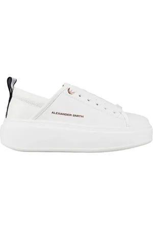 Alexander Smith Femme, Chaussures, Blanc, Taille: 41 EU Eco-Wembley High Woman Total