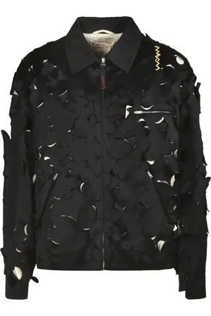 Marni Homme, Vestes, Noir, Taille: M Collection de Manteaux Élégants
