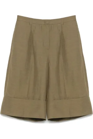 Blugirl Femme, Shorts, Vert, Taille: 36 FR Shorts Bermuda Verts pour Femmes