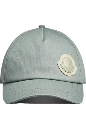 Moncler Femme, Accessoires, Vert, Taille: ONE Size Casquette de baseball en gabardine