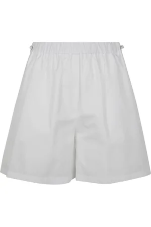 Max Mara Femme, Shorts, Blanc, Taille: 34 FR Short Antiope Élégant pour Femmes