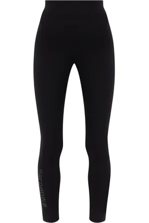 Moncler Femme, Pantalons, Noir, Taille: 42 FR Grenoble Day-Namic Leggings