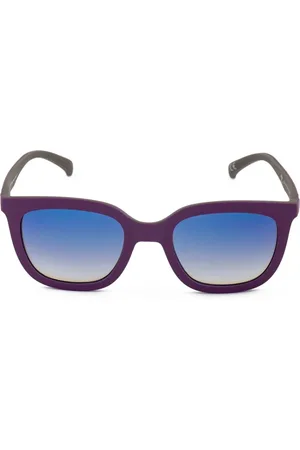 adidas Femme, Accessoires, Violet, Taille: ONE Size Lunettes de soleil violettes en plastique