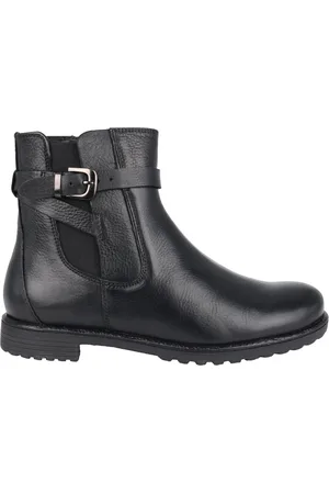 ARA Femme, Chaussures, Noir, Taille: 37 EU Botte noire pour femme - style Liverpool