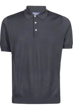 DRUMOHR Homme, Tops, Bleu, Taille: M Polo Chemises