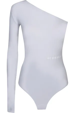 Maison Margiela Femme, Tops, Gris, Taille: 40 FR Body Pull Gris Coupe Slim