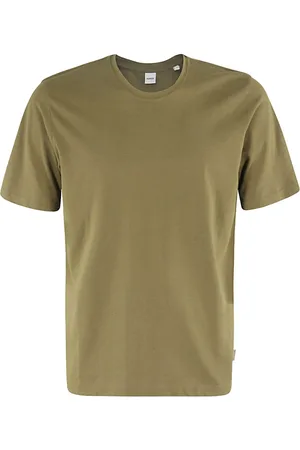 Aspesi Homme, Tops, Vert, Taille: L T-Shirt Ras du Cou en Jersey