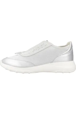 Geox Femme, Chaussures, Gris, Taille: 38 EU Baskets Élégantes pour Femmes