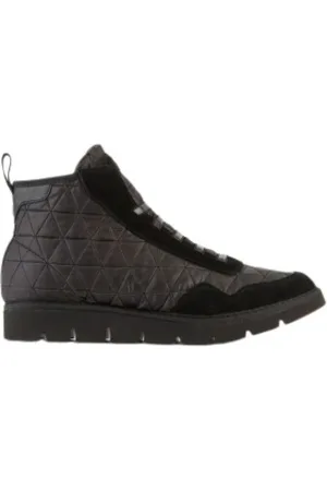 Panchic Femme, Chaussures, Noir, Taille: 36 EU Bottines à lacets