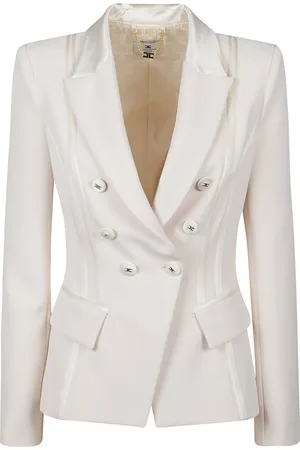 Elisabetta Franchi Femme, Vestes, , Taille: 38 FR Veste Légère Essentielle